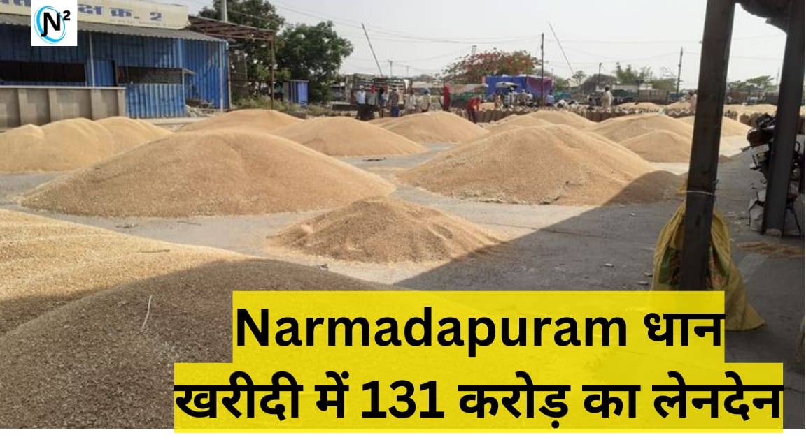 Narmadapuram धान खरीदी में 131 करोड़ का लेनदेन, 1762 किसान भुगतान से वंचित